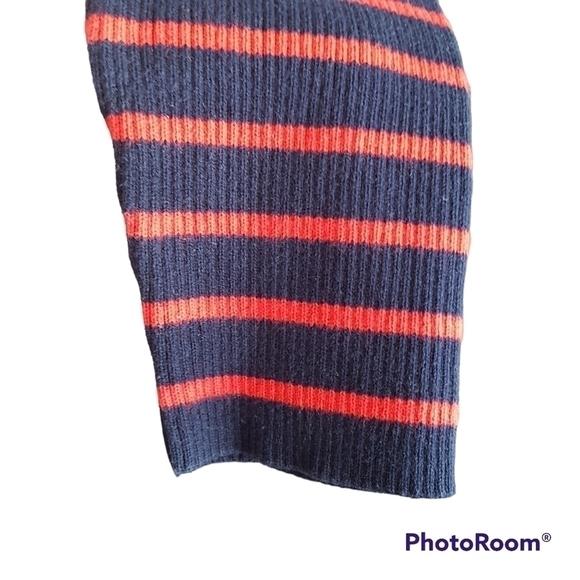 Lauren Ralph Lauren Striped Ribbed Knit Pullover Boat Neck Sweater - Picture 5 of 9